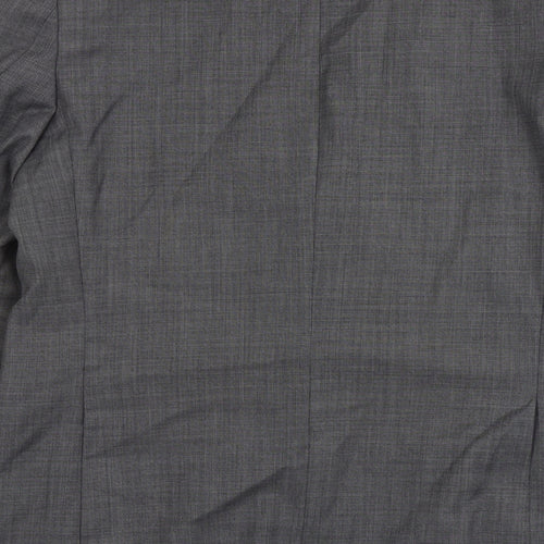 Marks and Spencer Mens Grey Wool Jacket Suit Jacket Size 42 Regular