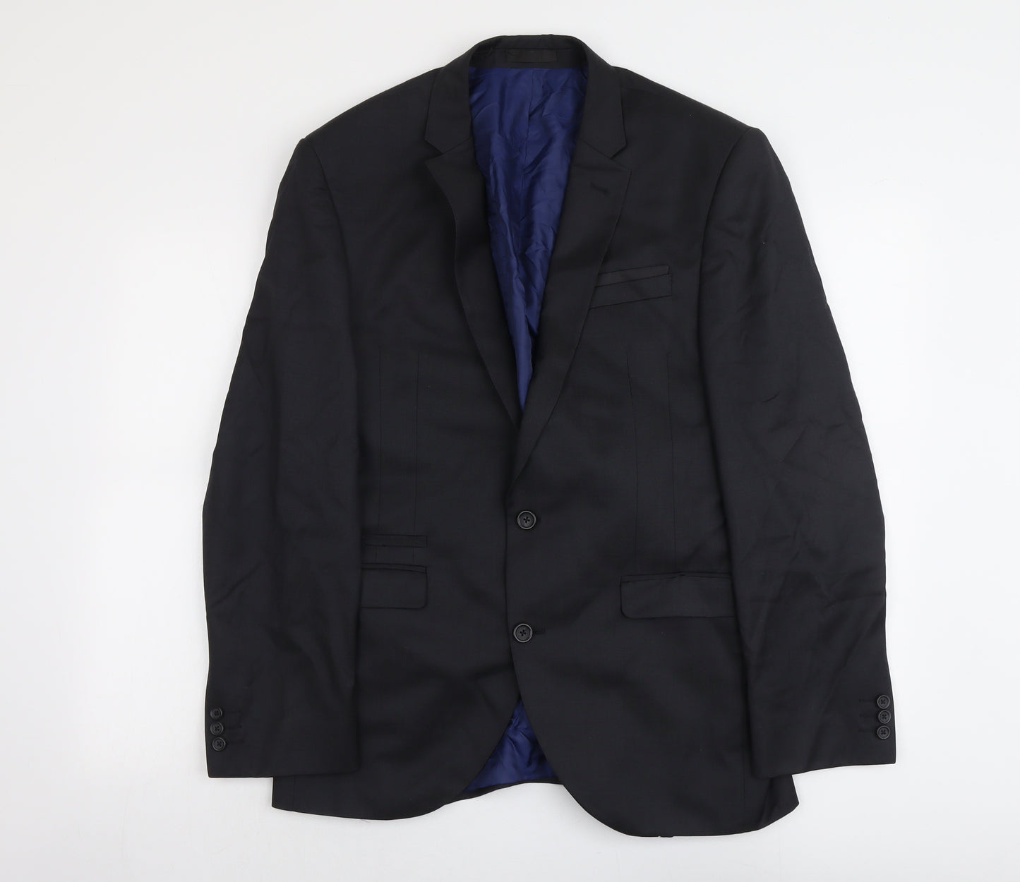 NEXT Mens Grey Wool Jacket Suit Jacket Size 40 Regular