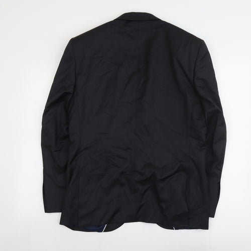 NEXT Mens Grey Wool Jacket Suit Jacket Size 40 Regular
