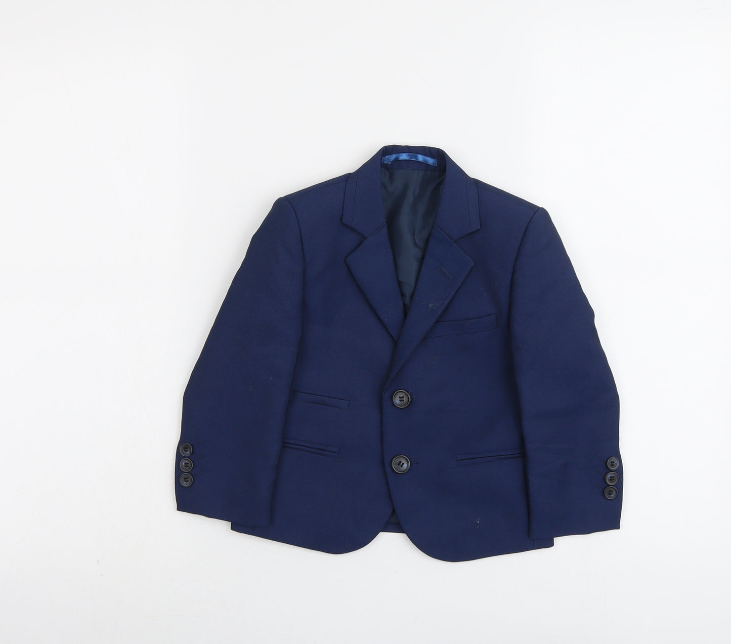 Creon Previs Boys Blue Jacket Blazer Size 2 Years Button