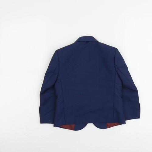 Creon Previs Boys Blue Jacket Blazer Size 2 Years Button