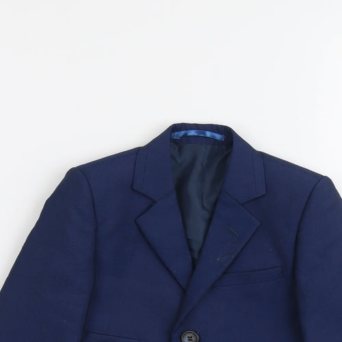 Creon Previs Boys Blue Jacket Blazer Size 2 Years Button