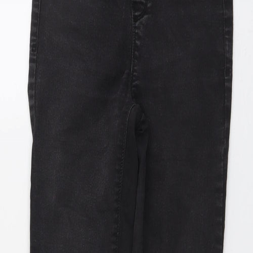 New Look Womens Grey Cotton Skinny Jeans Size 10 L26 in Regular