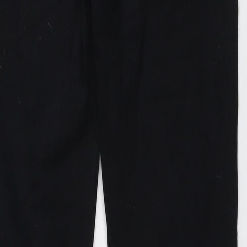 M.i.h Jeans Womens Black Cotton Bootcut Jeans Size 31 in L28 in Regular Button