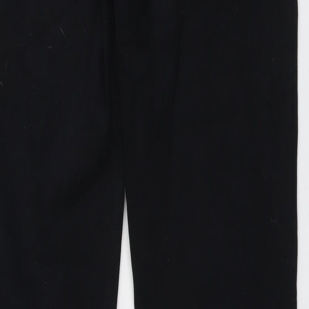 M.i.h Jeans Womens Black Cotton Bootcut Jeans Size 31 in L28 in Regular Button