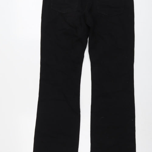 Esprit Womens Black Cotton Straight Jeans Size 29 in L32 in Regular Button