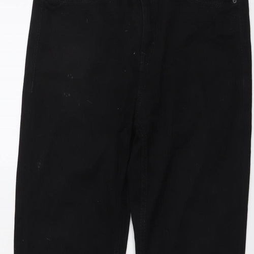 Esprit Womens Black Cotton Straight Jeans Size 29 in L32 in Regular Button