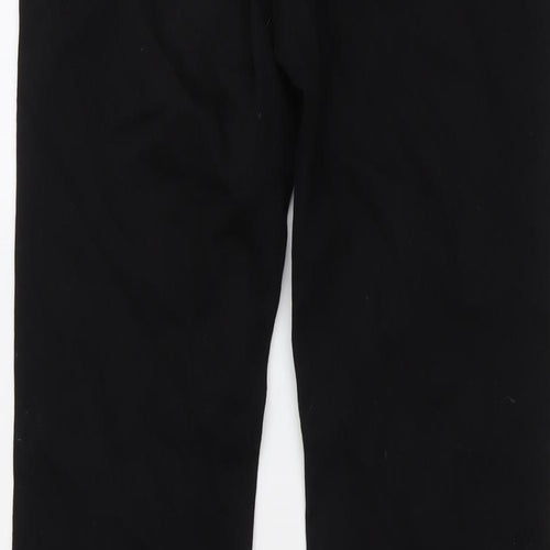 Esprit Womens Black Cotton Straight Jeans Size 29 in L32 in Regular Button