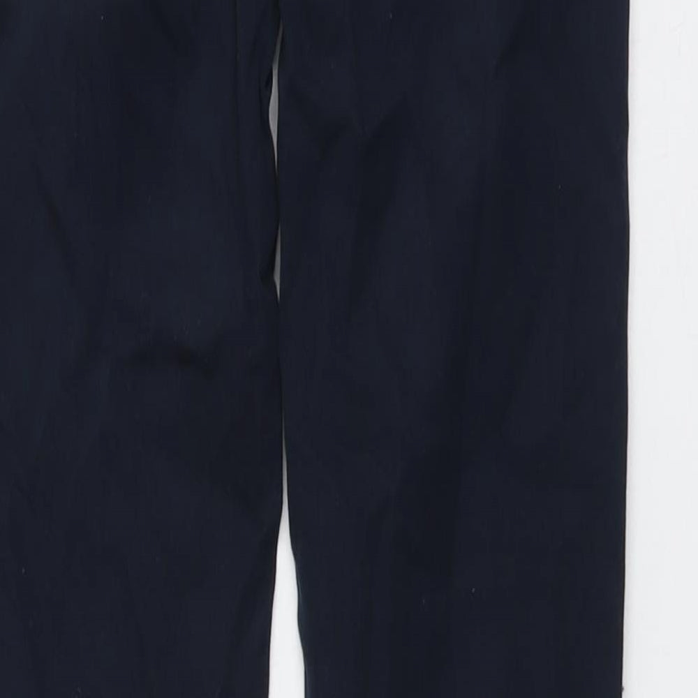 Zara Womens Blue Cotton Skinny Jeans Size 8 L30 in Regular Button