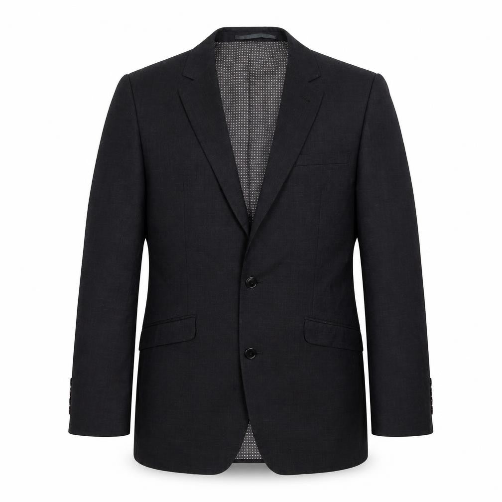 Front view of Next men’s grey wool jacket suit jacket, size 38, regular