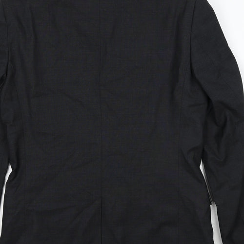 NEXT Mens Grey Wool Jacket Suit Jacket Size 38 Regular