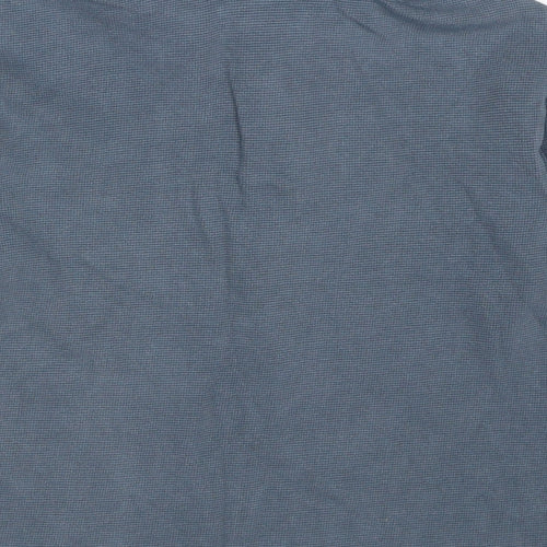 Zara Boys Blue Cotton Basic Polo Size 3-4 Years Collared Pullover