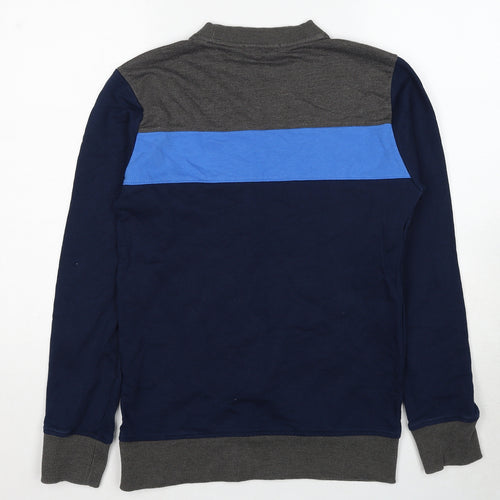 Another Influence Mens Blue Cotton Pullover Sweatshirt Size S