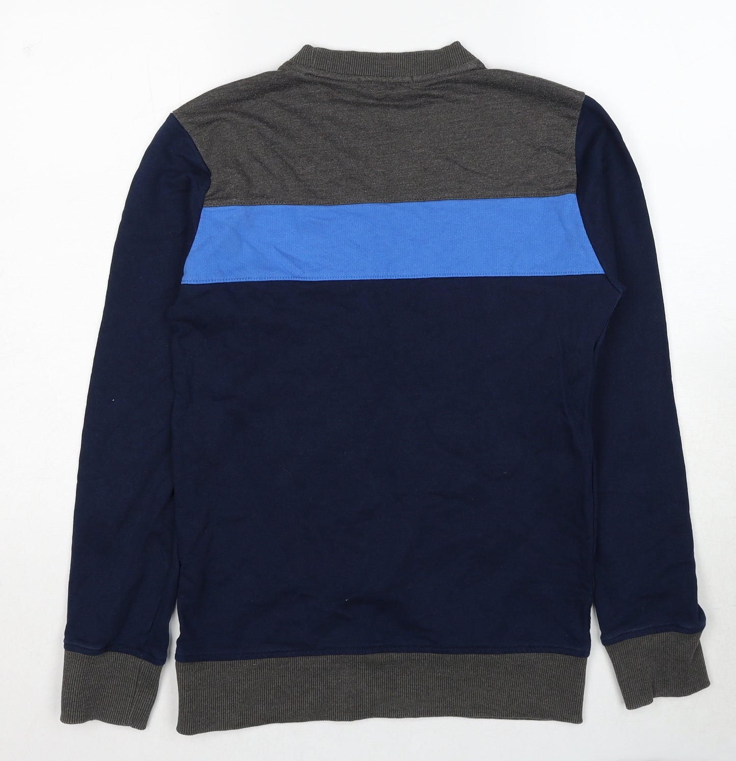 Another Influence Mens Blue Cotton Pullover Sweatshirt Size S