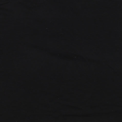 Zara Womens Black Cotton Pullover Sweatshirt Size M Pullover