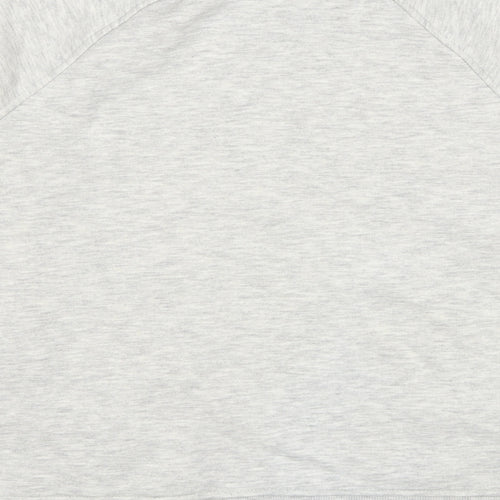 Good Move Womens Grey Cotton Pullover Sweatshirt Size 14 Pullover