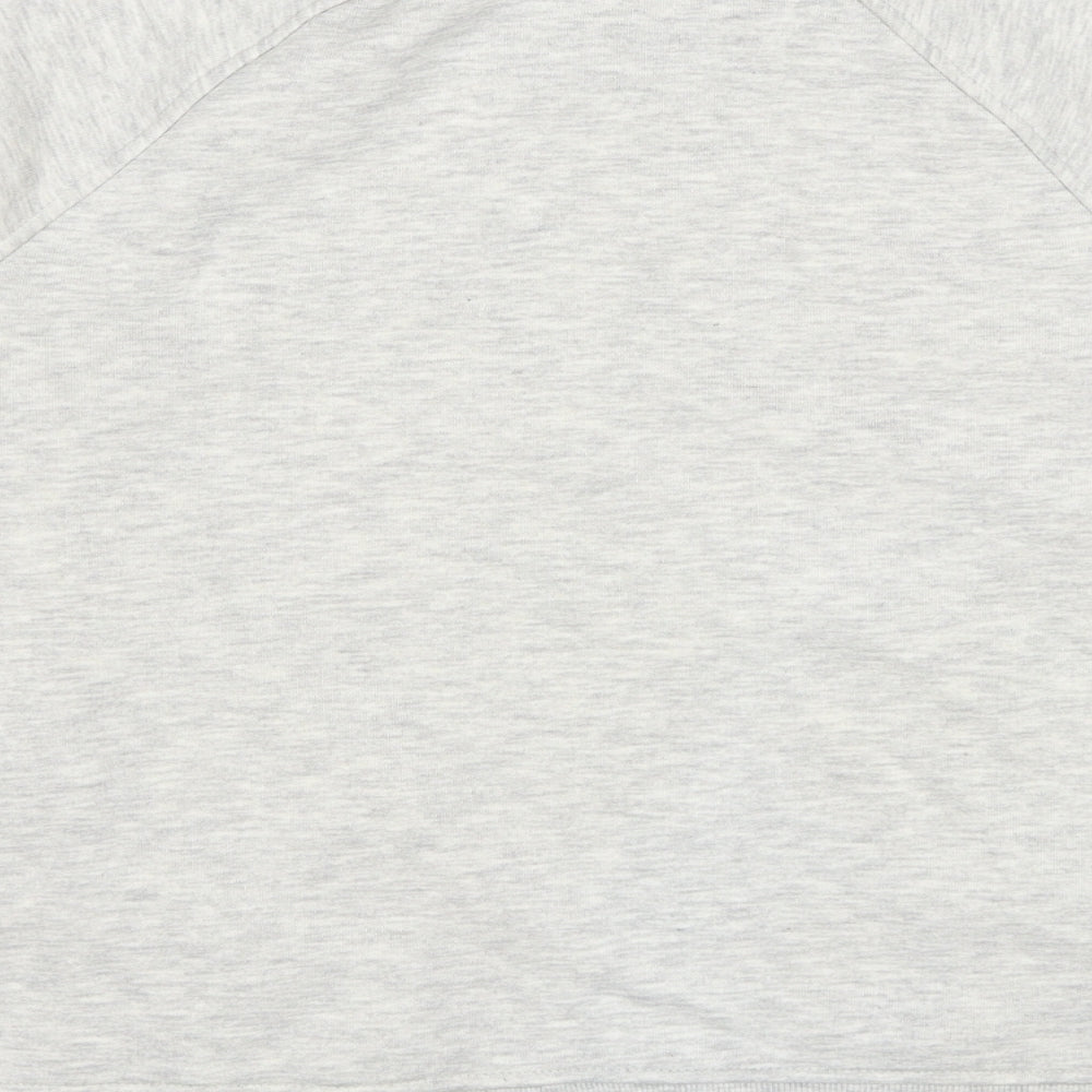 Good Move Womens Grey Cotton Pullover Sweatshirt Size 14 Pullover
