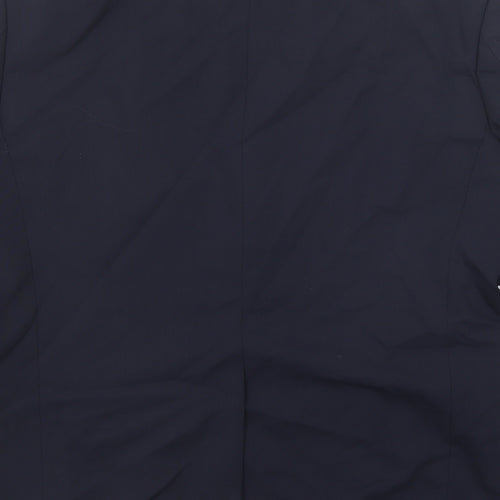 Marks and Spencer Mens Blue Wool Jacket Suit Jacket Size 42 Regular