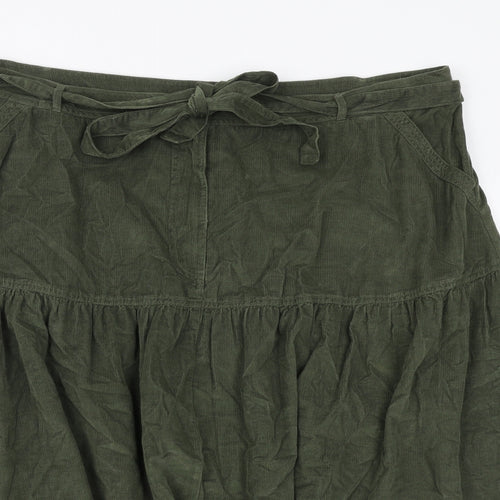 Per Una Womens Green Cotton Swing Set Size 24 Tie