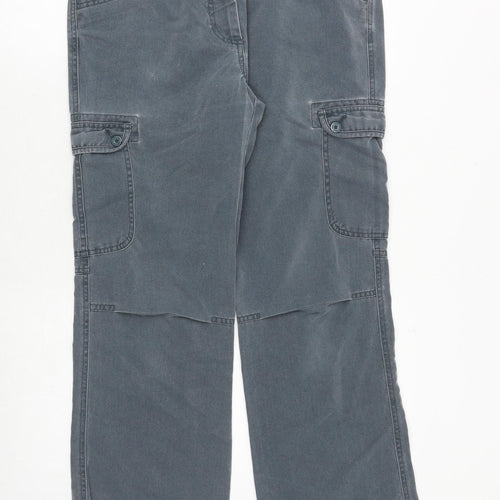 Rohan Womens Blue Polyamide Trousers Size 10 Regular Zip
