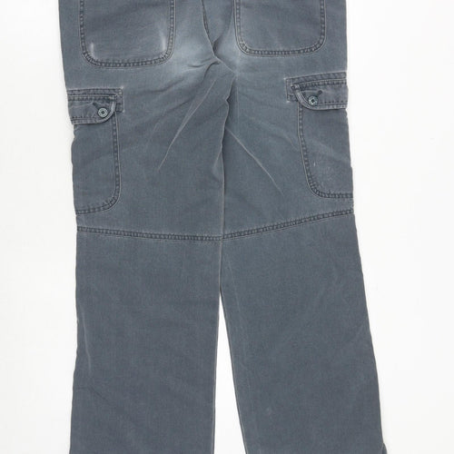 Rohan Womens Blue Polyamide Trousers Size 10 Regular Zip