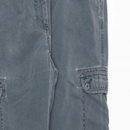 Rohan Womens Blue Polyamide Trousers Size 10 Regular Zip
