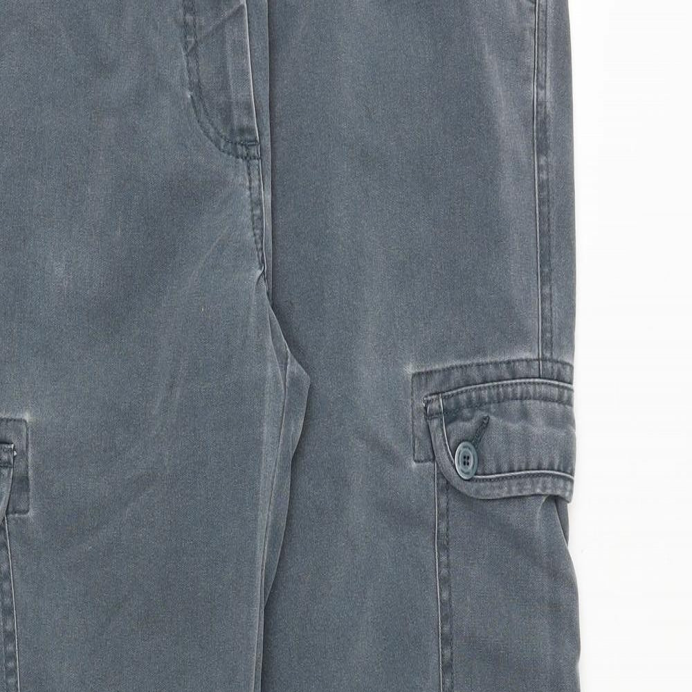 Rohan Womens Blue Polyamide Trousers Size 10 Regular Zip