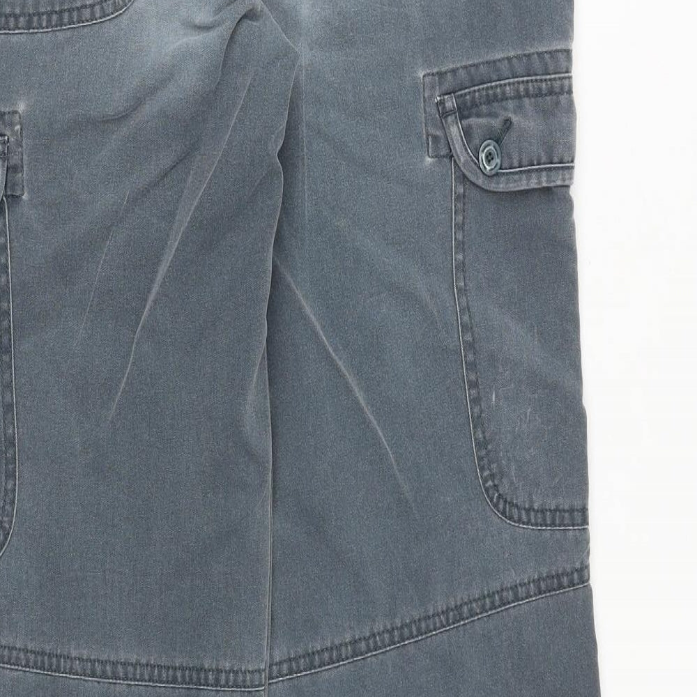 Rohan Womens Blue Polyamide Trousers Size 10 Regular Zip