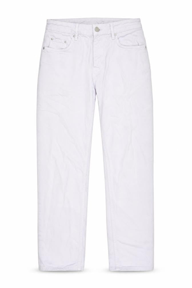 ASOS Womens Purple Cotton Straight Jeans Size 28 in Regular Zip