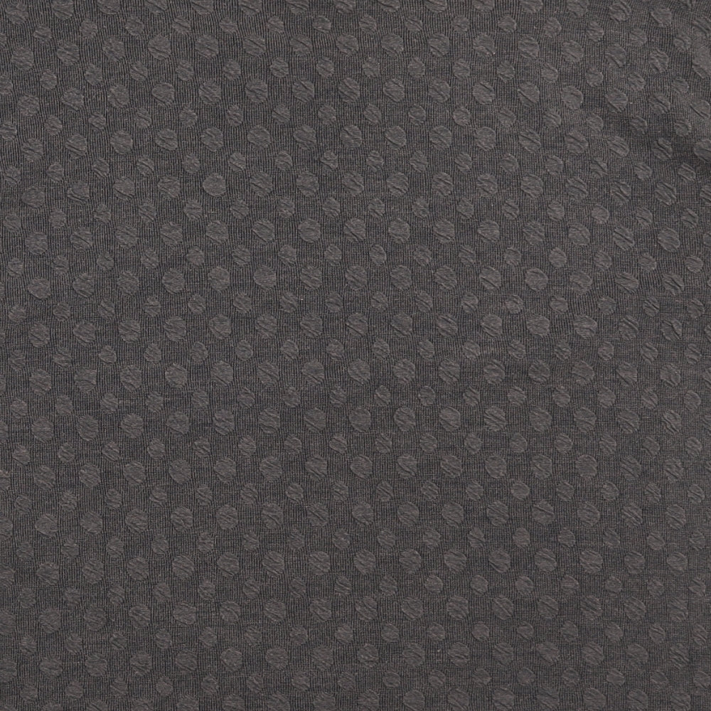 Saloos Womens Grey Polka Dot Polyester Pullover Sweatshirt Size 18 Pullover