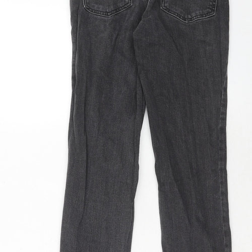 ASOS Womens Grey Cotton Skinny Jeans Size 26 in L32 in Regular Button