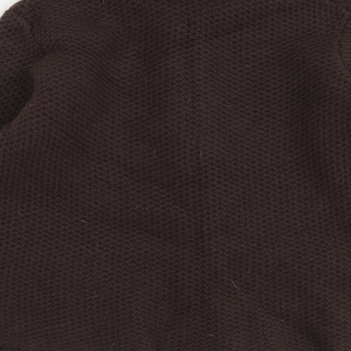 Boden Womens Brown Collared Wool Cardigan Jumper Size 20