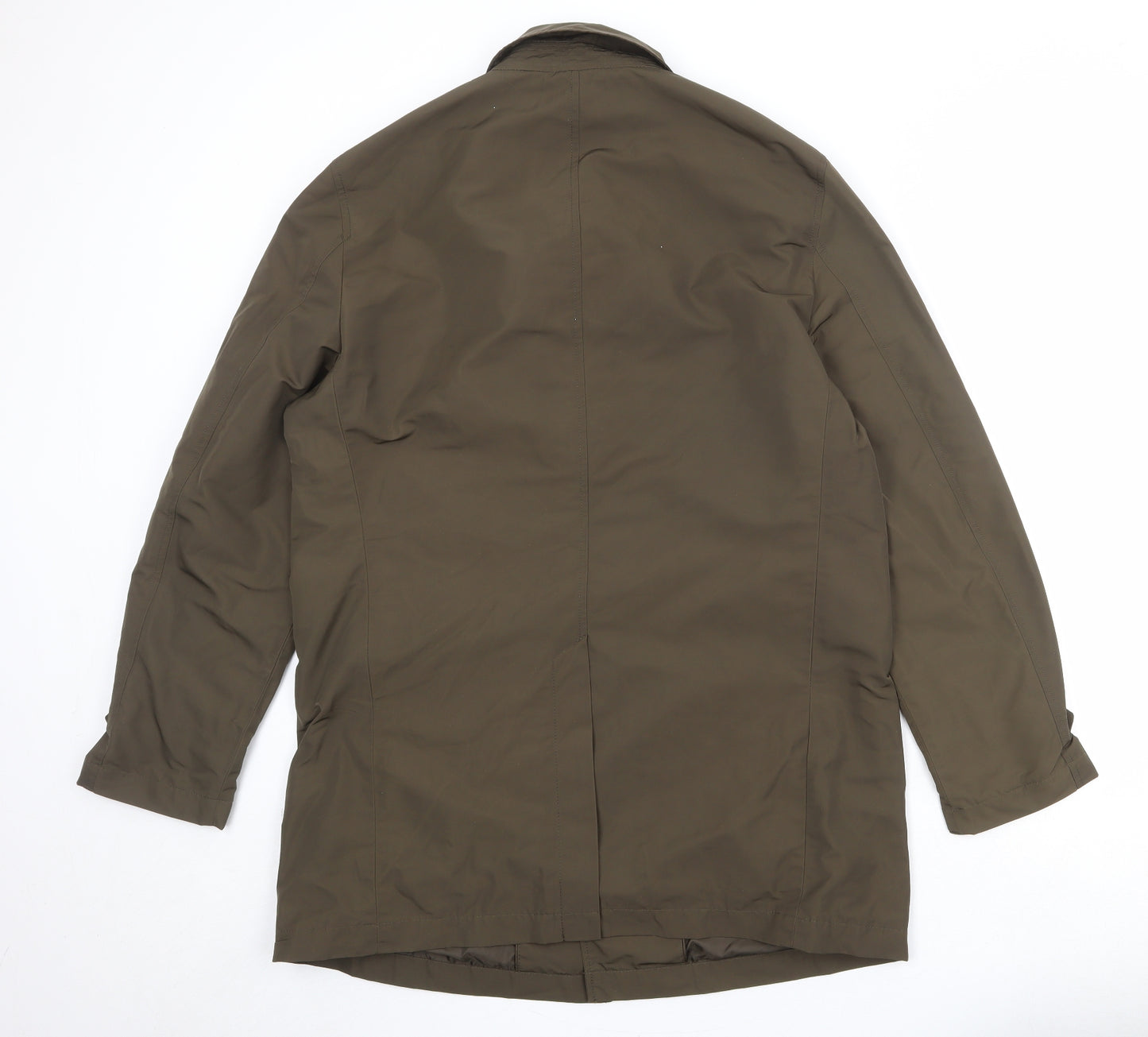 Marks and Spencer Mens Green Jacket Size L Button