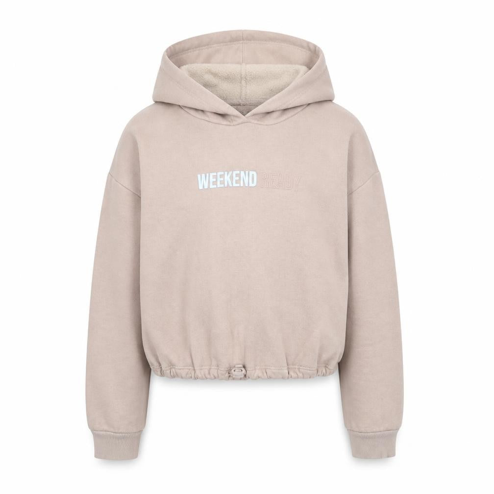 New Look Girls Pink Cotton Pullover Hoodie Size 12-13 Years Pullover - Weekend Ready