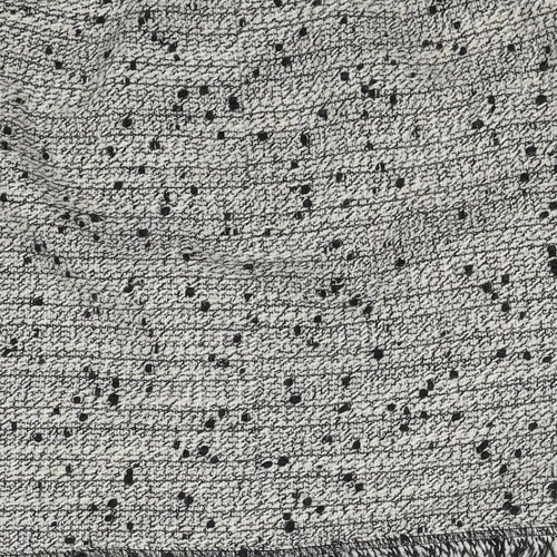 L.F.Coll Womens Grey Geometric Wool A-Line Skirt Size 14 Zip