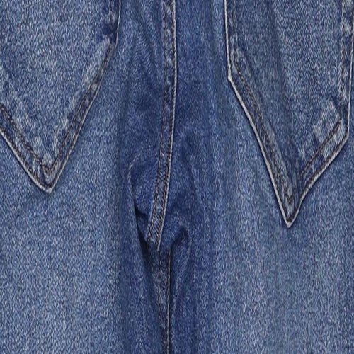 NEXT Womens Blue Cotton Straight Jeans Size 8 Slim