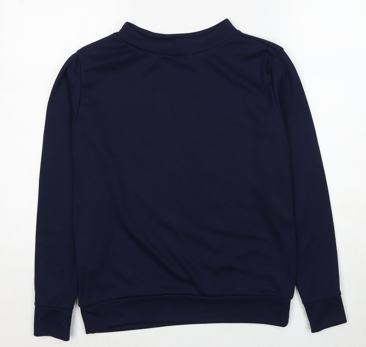 Styleplus Womens Blue Polyester Pullover Sweatshirt Size M Pullover - Work out Size M-L