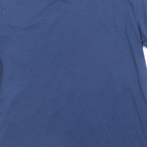 Marvel Mens Blue Polyester T-Shirt Size L Round Neck - Avengers