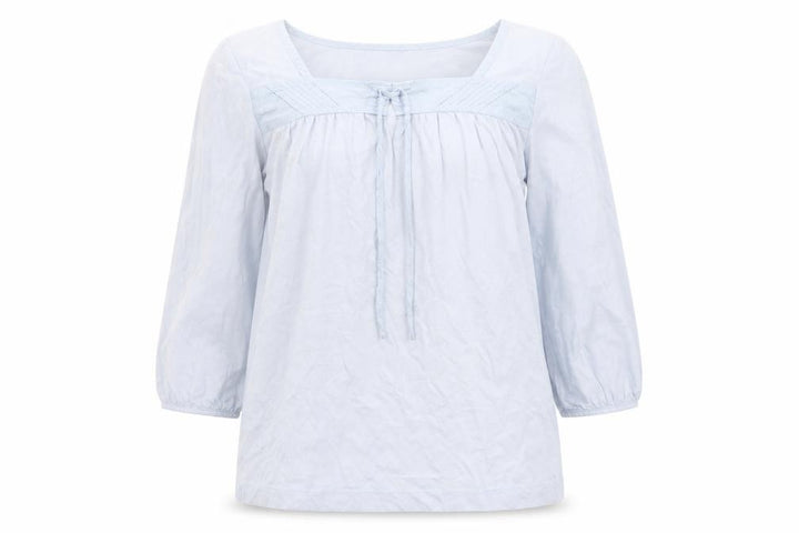 Uniqlo Womens Blue Cotton Basic T-Shirt Size XS Round Neck