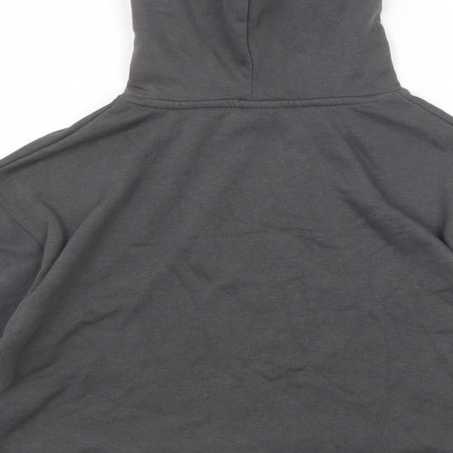 Zara Girls Grey Cotton Pullover Hoodie Size 11-12 Years Pullover - Sunday