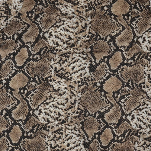 Vera & Lucy Womens Brown Animal Print Polyester Shirt Dress Size 10 Collared Button - Snakeskin Pattern
