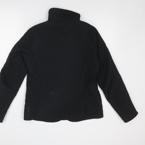 Weekend Max Mara Womens Black Jacket Size 14 Zip