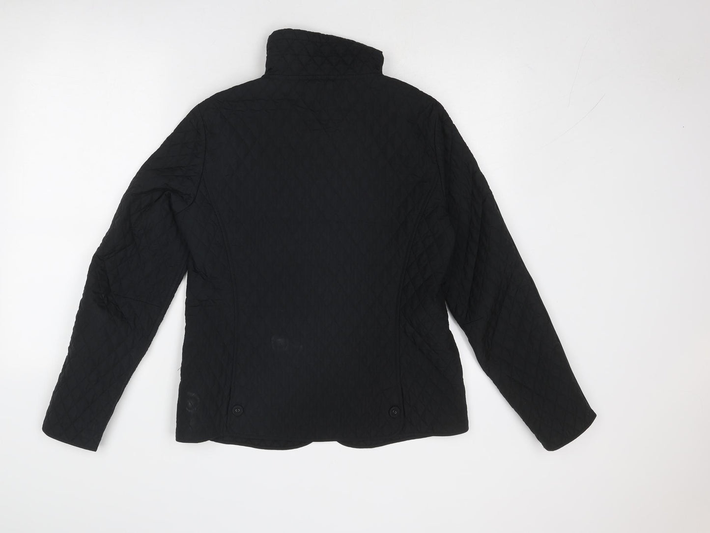 Weekend Max Mara Womens Black Jacket Size 14 Zip