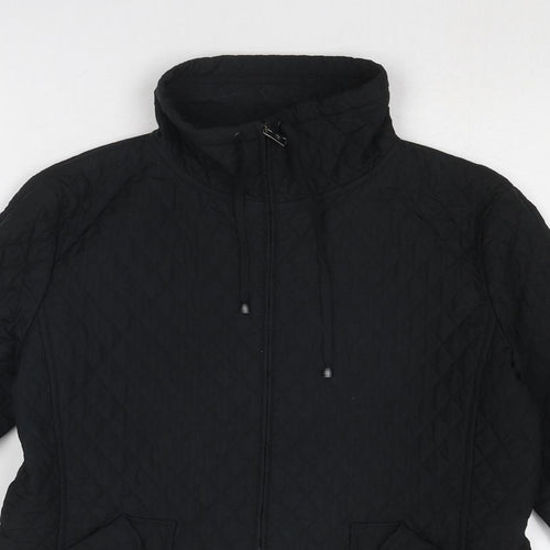 Weekend Max Mara Womens Black Jacket Size 14 Zip