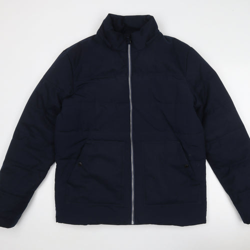 TEX Mens Blue Jacket Size M Zip
