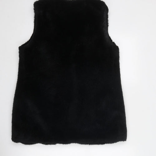 New Look Womens Black Gilet Jacket Size 12 - No closure
