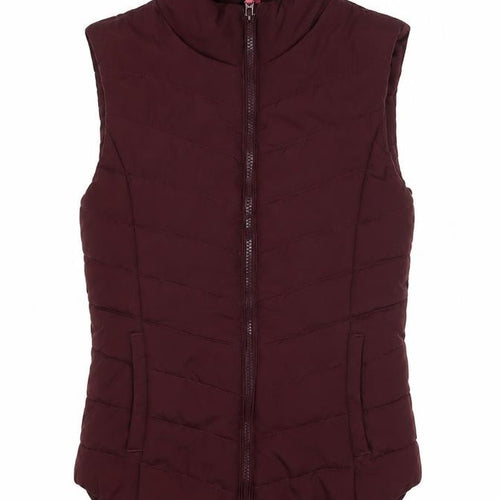 Aeropostale Womens Purple Gilet Jacket Size XS Zip