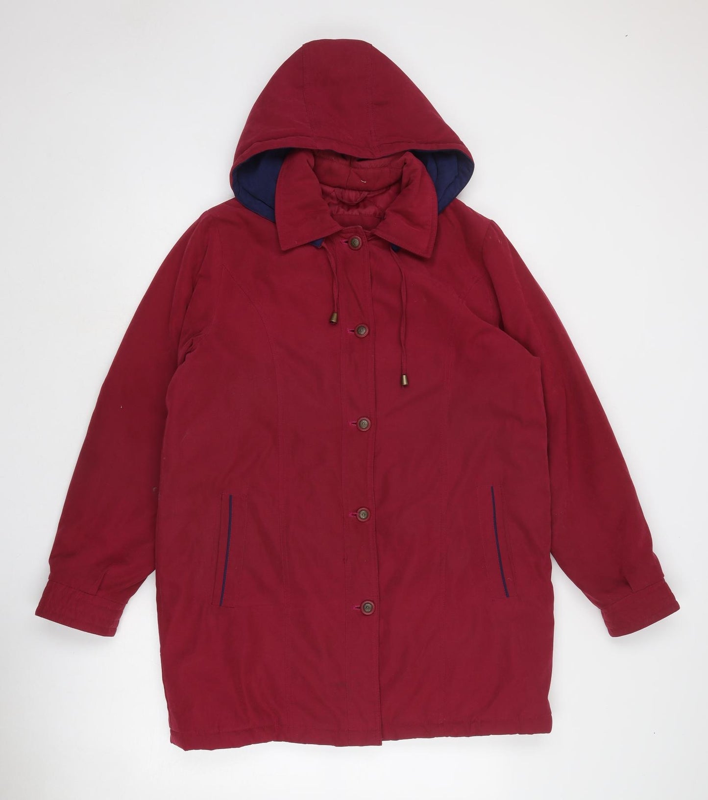 JPC Collection Womens Red Jacket Size 10 Zip