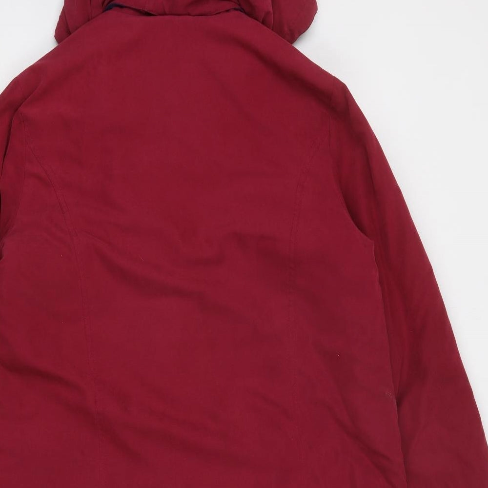 JPC Collection Womens Red Jacket Size 10 Zip
