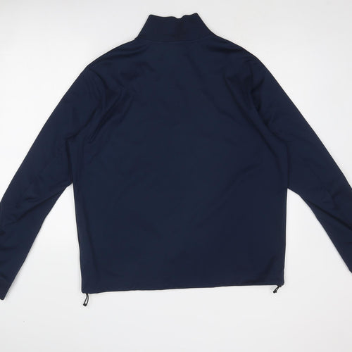 Nike Mens Blue Jacket Size L Zip